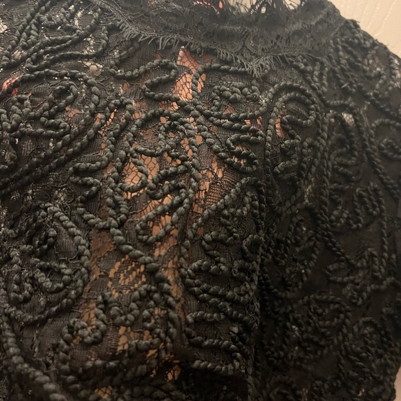 Zara lace top . Worn once  size small - Picture 7 of 8